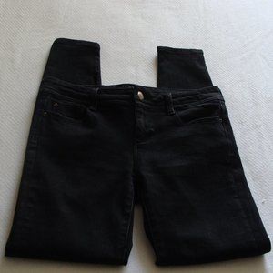 ZARA BASIC Black Wash "Z1975" SKINNY Jeans Sz 4 (27 Inch Inseam)